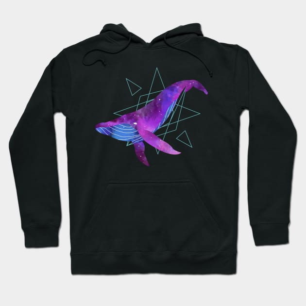 space whale Hoodie by ales888